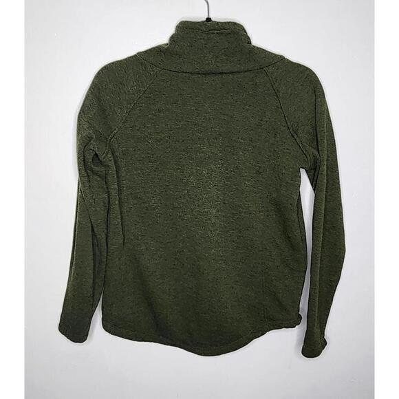 Columbia Pullover Womens XS Cowl Neck Fleece Sweatshirt Kangaroo Pocket Cozy - Picture 4 of 6